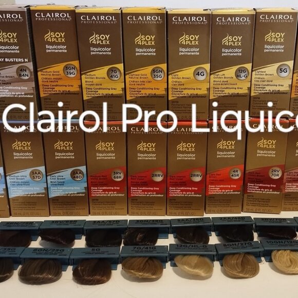 Clairol Professional Very Light Ultra Cool Blonde Soy4Plex Permanent Hair Color - Picture 1 of 16